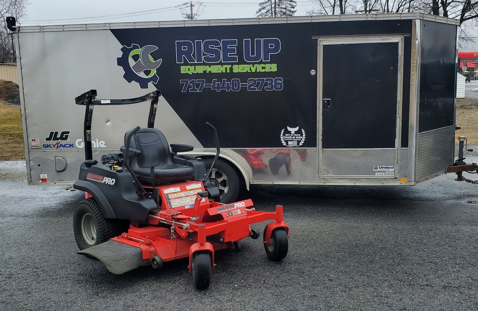 Rise up equipment services Repairs