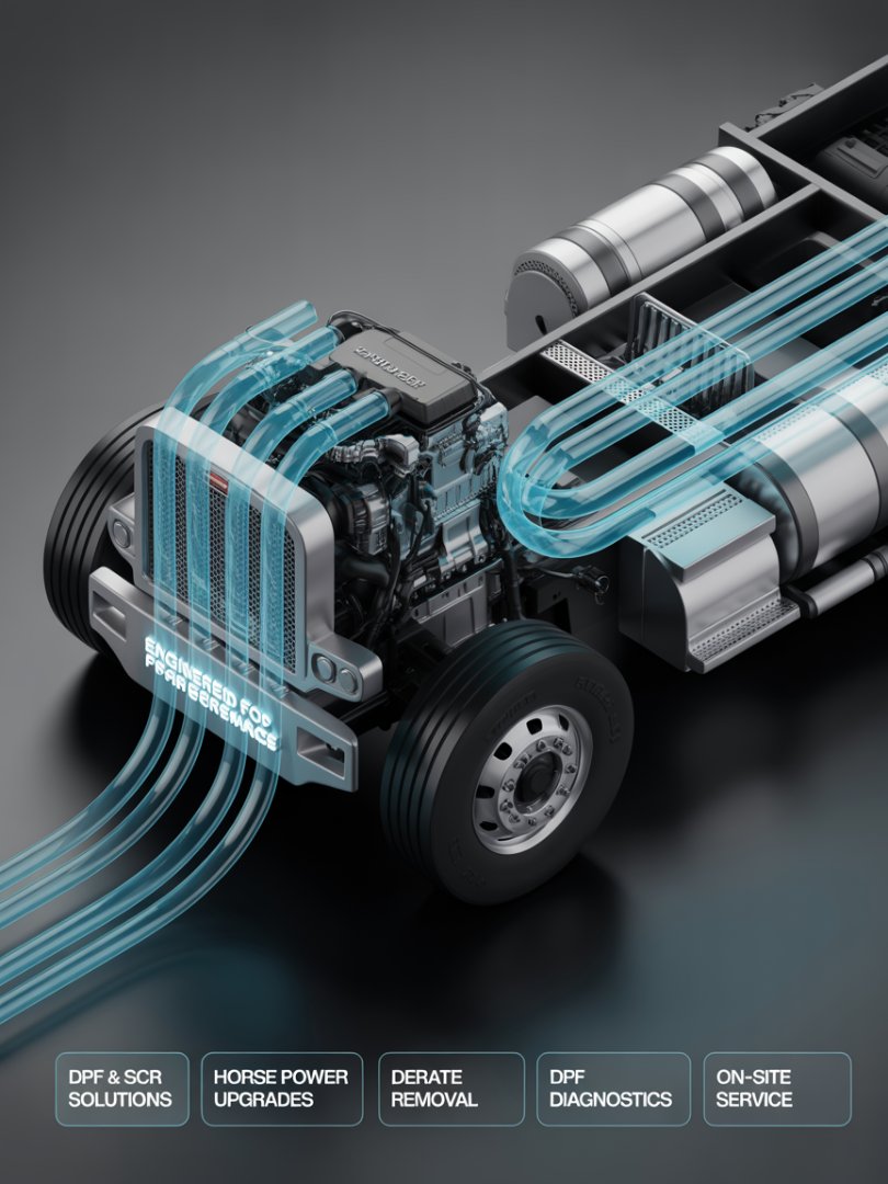 On Route Truck Repair & ECU Tuning - Our Shop